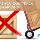 Items you don't move