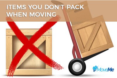 Items you don't move