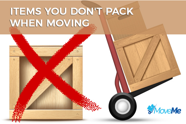 Items you don't move