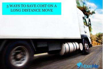 save cost on a long distance moving