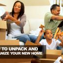 unpack and organise your new home