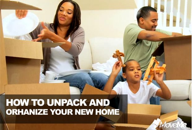 unpack and organise your new home